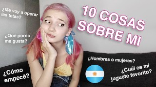 10 questions to Argentinian 🇦🇷🇦🇷 amateur actress