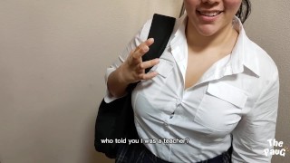 A Neighboring Student Came To Visit Me And Invited Me For A Quickie At Her House.